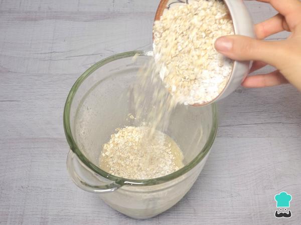 Recette de Gâteau aux flocons d'avoine, banane et yaourt - Étape 3