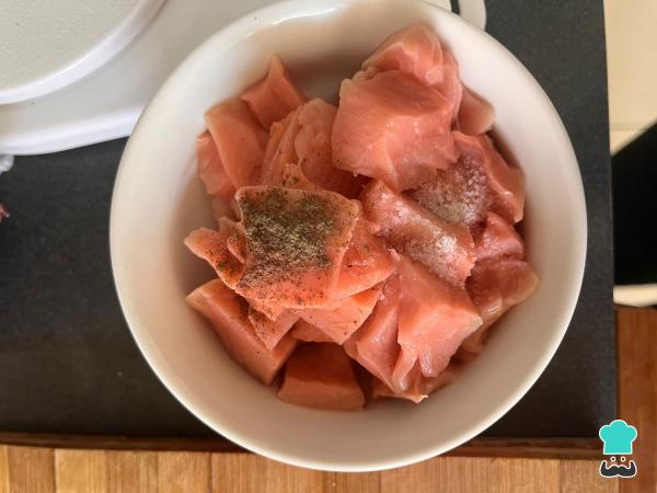 Recette de ceviche de saumon - Étape 2