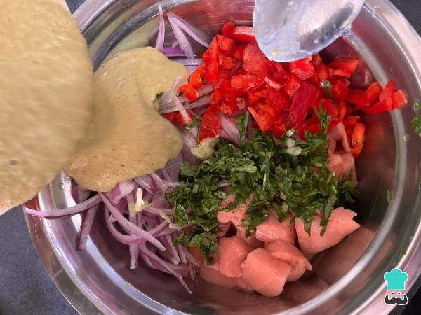 Recette de ceviche de saumon - Étape 13