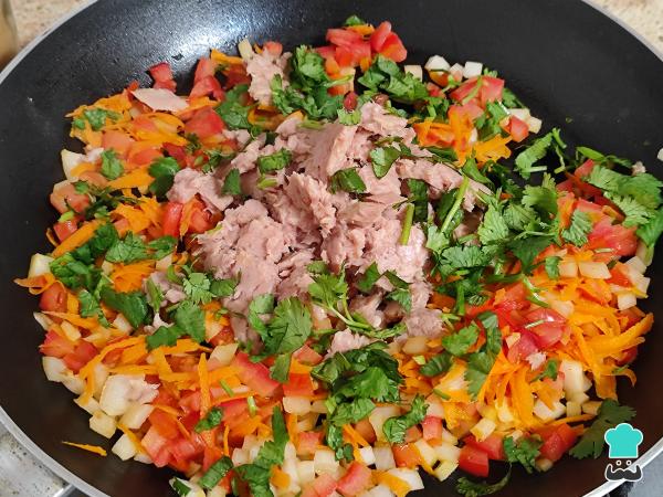 Recette de piments de thon - Étape 4