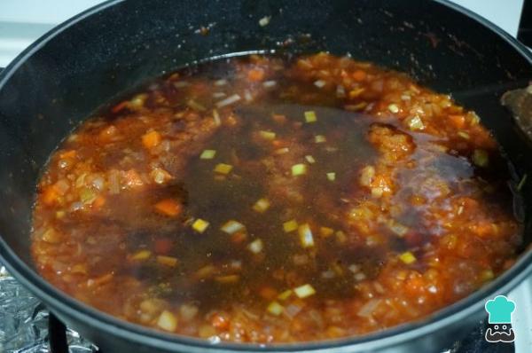 Recette Carrilleras pour le vin rouge de la grand-mère - Étape 5