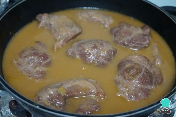 Recette de joue du vin rouge de grand-mère - Étape 7