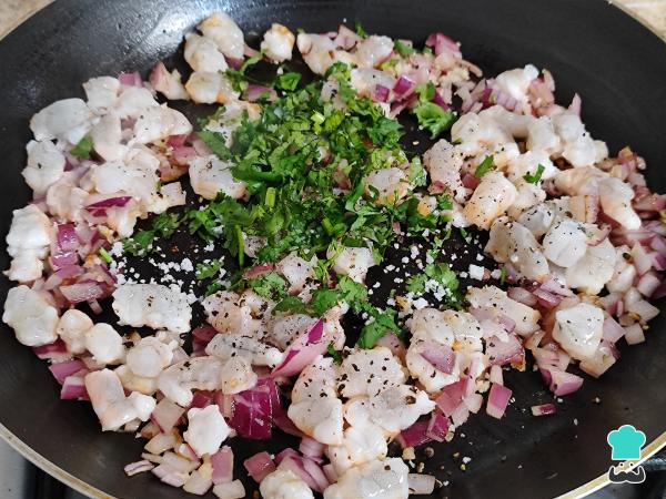 Recette de pâte pour empanadas aux crevettes - Étape 5
