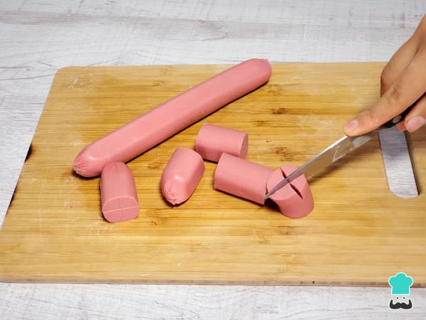Recette de Salchipapa colombienne - Étape 2