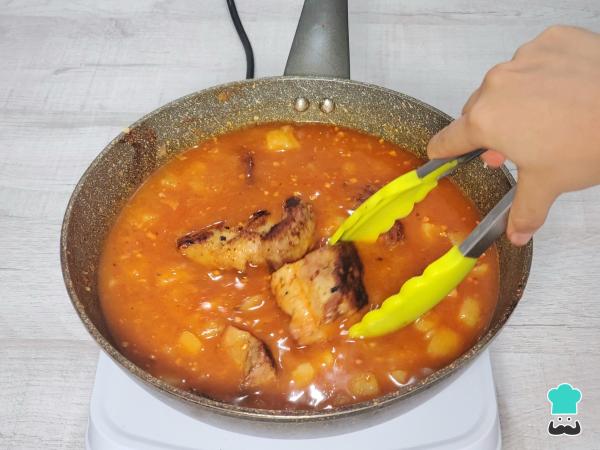 Recette de chinchana carapulcra - Étape 8