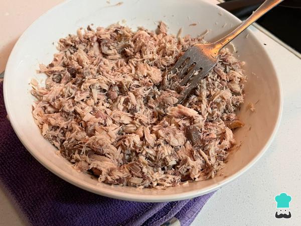 Recette de hamburger de jurel - Étape 1