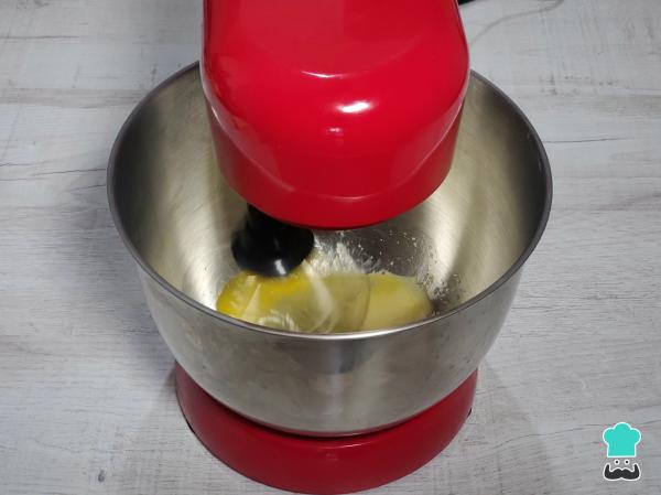 Graquage de la crème à la crème - Étape 1