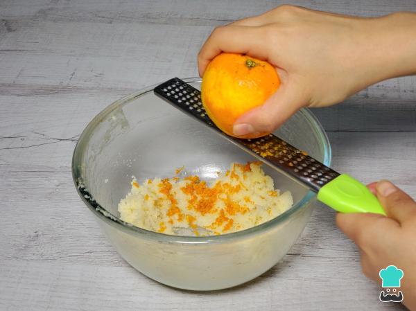 Recette de biscuits orange et orange - Étape 2