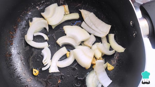 Recette de chair avec vin rouge - Étape 1