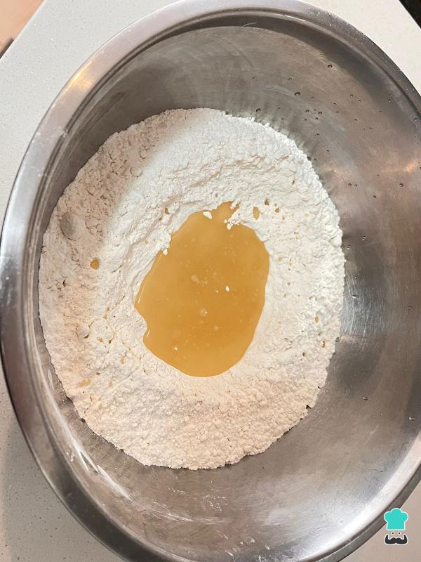 Recette pour les pancitos sans levain - Étape 4
