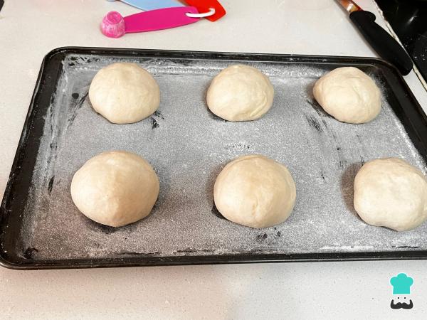 Recette pour les pancitos sans levain - Étape 10