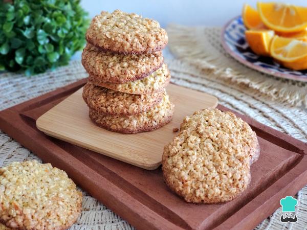 Recette de biscuits orange et orange