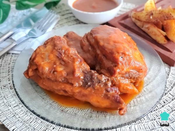 Recette de pech de porc au barbecue