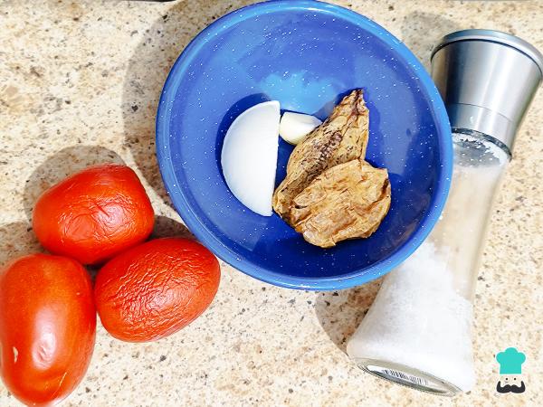 Recette de saucisse incendiée - Étape 1