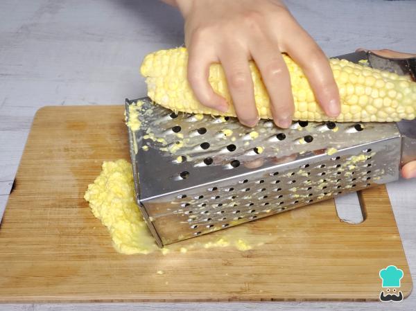 Recette Humita en chala - Étape 3