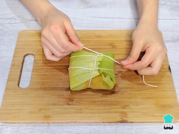 Recette Humita en chala - Étape 10