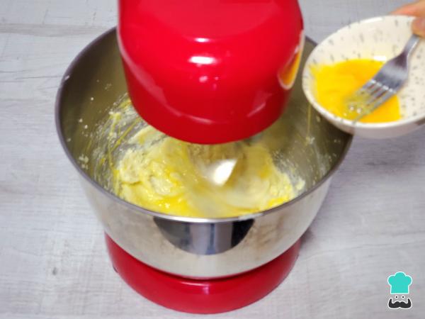 Recette de biscuits Halloween Spider - Étape 2