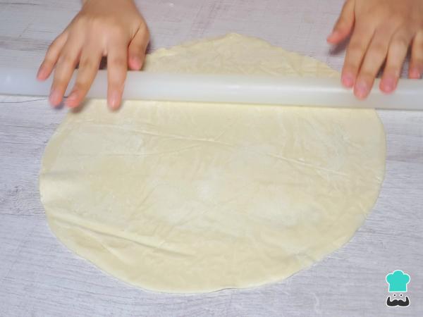 Mummies de pâte feuilletée - Étape 1