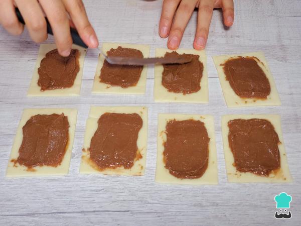 Mummies de pâte feuilletée - Étape 3