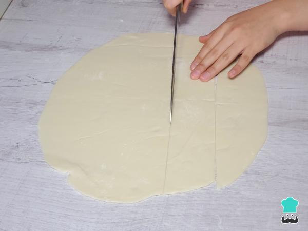 Mummies de pâte feuilletée - Étape 2