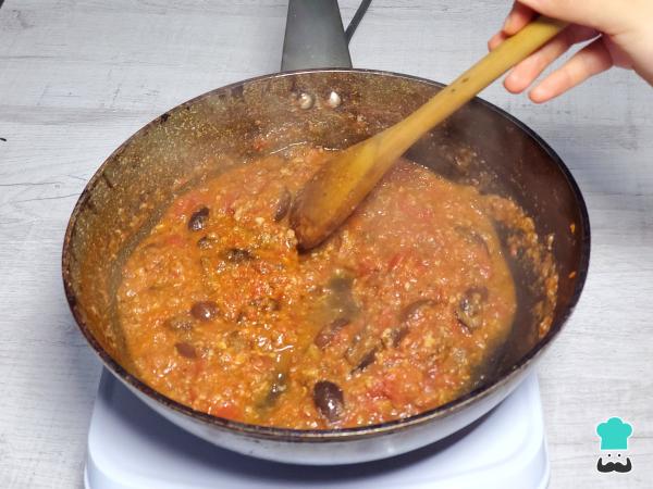 Recette de nouilles puttanesca - Étape 5