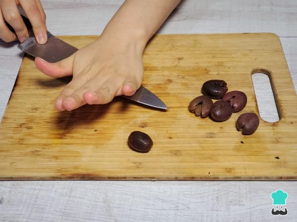 Recette de nouilles puttanesca - Étape 1