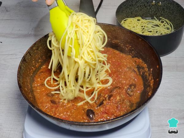 Recette de nouilles puttanesca - Étape 6