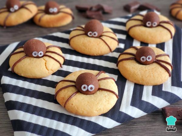 Recette de biscuits Halloween Spider