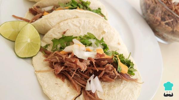 Recette de tacos au barbecue doré - Étape 6