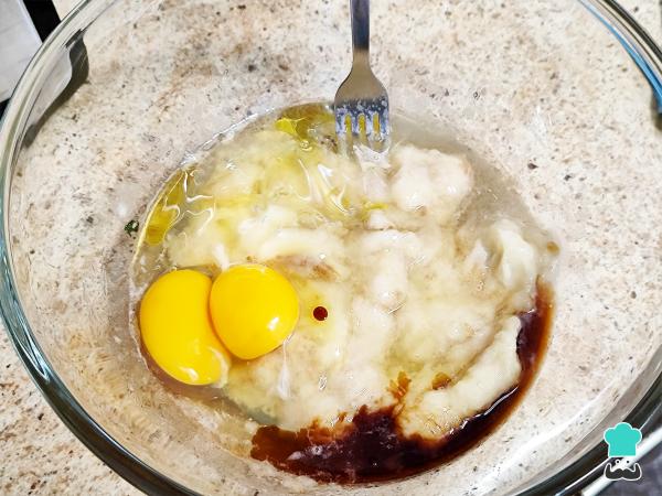 Recette de pain ou de gâteau au chocolat et aux bananes - Étape 3