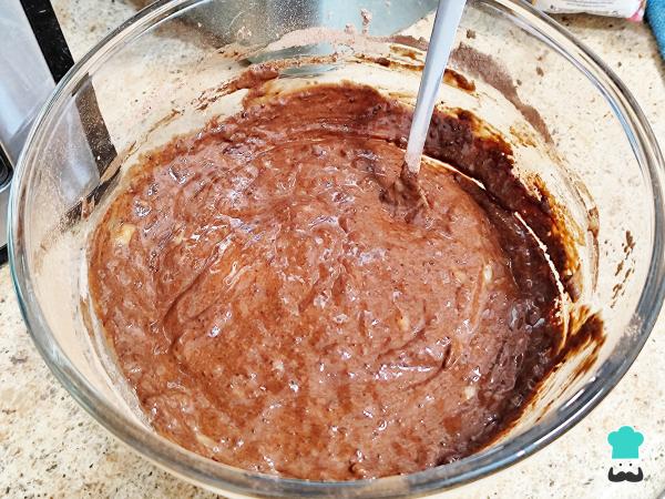 Recette de pain ou de gâteau au chocolat et aux bananes - Étape 5