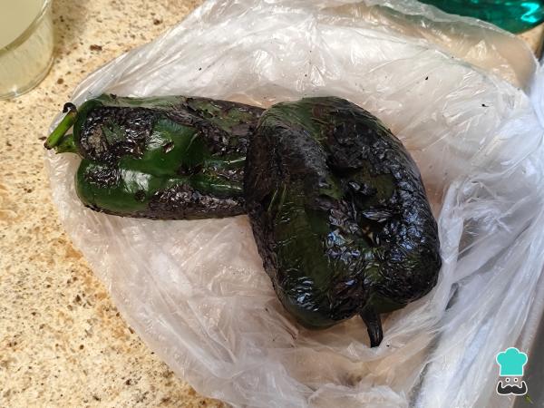 Recette de Spaghettis verts au poulet - Étape 2