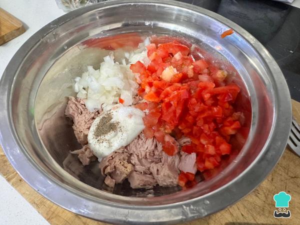 Recette Reine d'avocat au thon - Étape 3