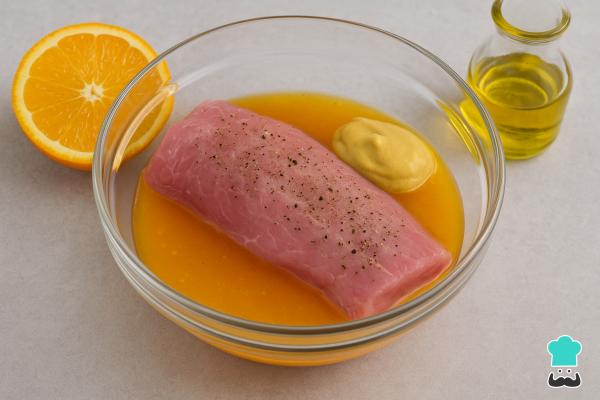 Recette de Filet de Porc à l'Orange - Étape 2
