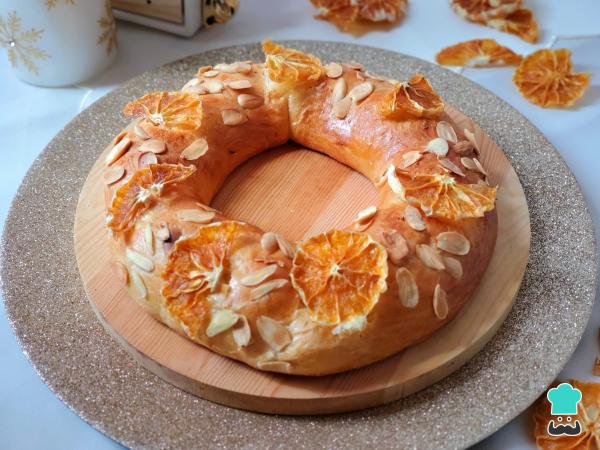 Recette de Roscón de Reyes sans sucre - Étape 10