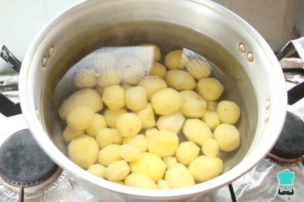 Recette de galette de poisson sans œufs - Étape 2