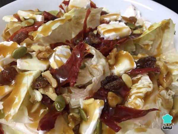 Recette de Salade de Laitue au Chèvre et Jambon - Étape 6