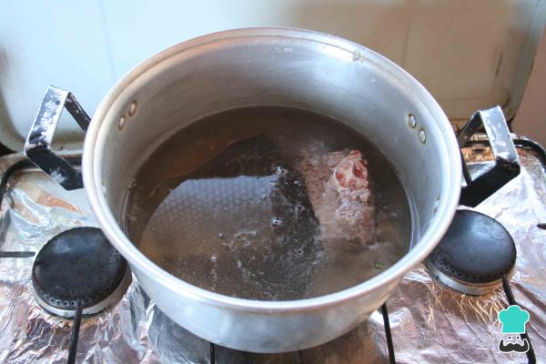 Recette d'aiguillat façon Margariteño - Étape 1