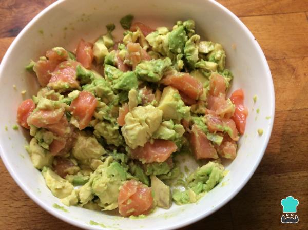 Recette de Salade de Riz au Saumon et Avocat - Étape 3