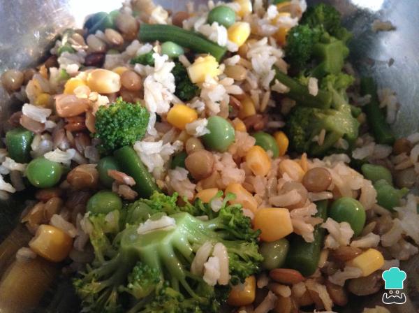 Recette Salade de riz brun au thon - Étape 4