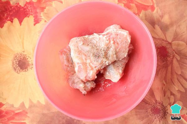 Recette d'aiguillat à la sauce verte - Étape 1