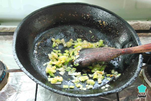 Recette d'aiguillat en sauce verte - Étape 4