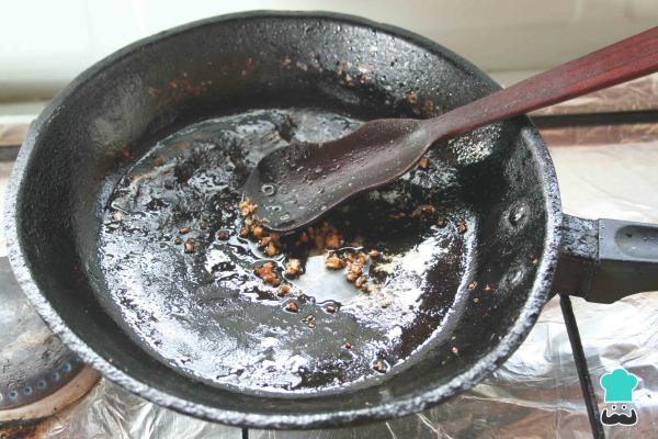 Recette d'aiguillat à la sauce verte - Étape 3