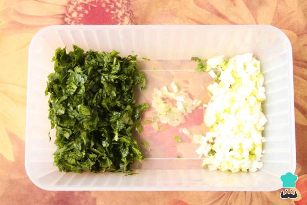 Recette d'aiguillat à la sauce verte - Étape 2