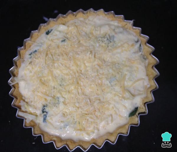 Recette de Quiche aux épinards et aux deux fromages - Étape 9