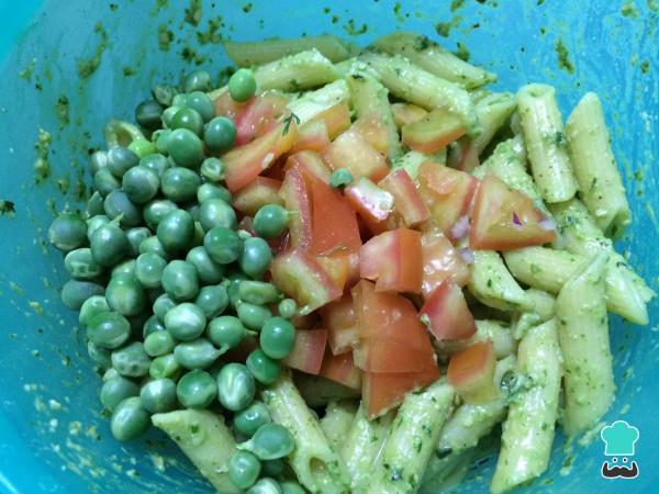 Recette de Salade de pâtes aux petits pois - Étape 6