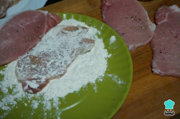 Recette de longe sauce aux amandes - Étape 2