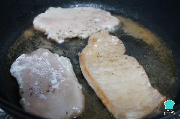 Recette de longe sauce aux amandes - Étape 3