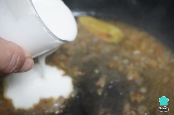 Recette de longe sauce aux amandes - Étape 5