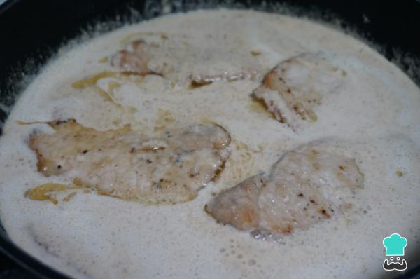 Recette de longe sauce aux amandes - Étape 7